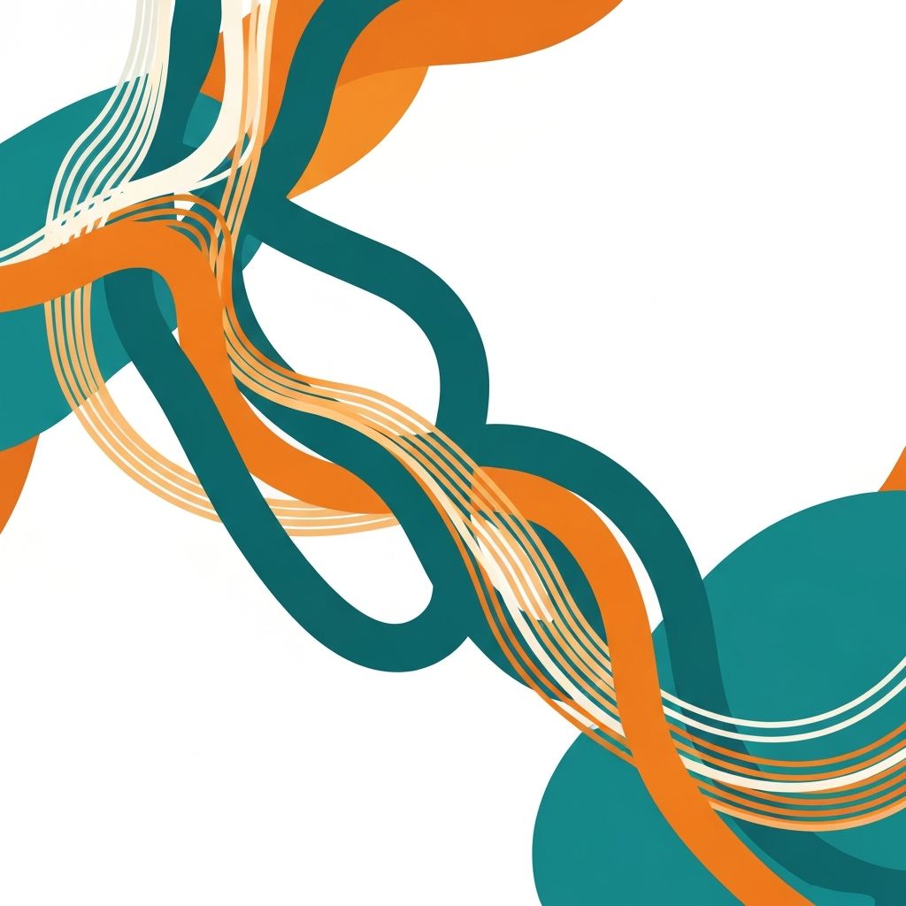 Abstract visualization of energy flow and metabolism